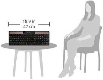 Amazon.co.jp: ロジクール ワイヤレス ソーラー キーボード K750r 超薄