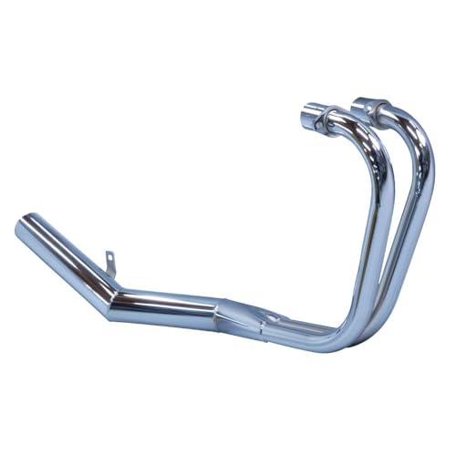 Amazon | CB250T/CB400T ホーク2 マフラー ショート管 メッキ