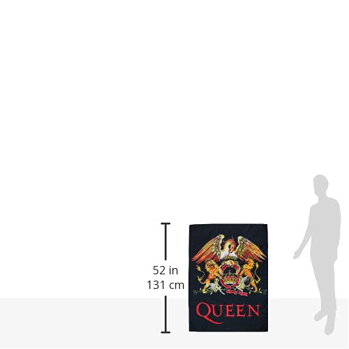 Amazon.com : Heart Rock Original Queen Crest Flag, Fabric