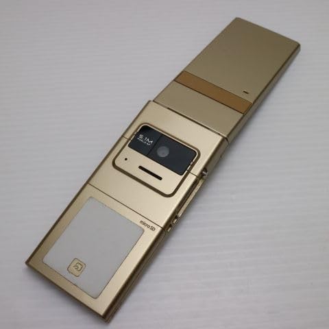 Amazon | docomo STYLE series P-06C 白ロム 携帯電話 品 ゴールド