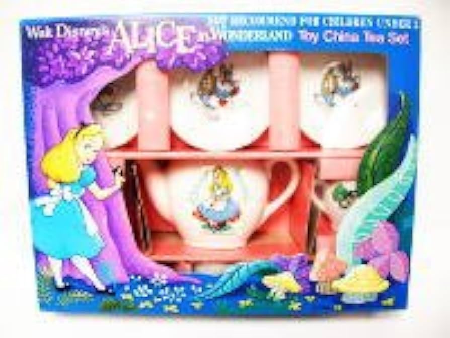 Amazon.co.jp: ふしぎの国のアリス ミニチュアティーセット ボックス