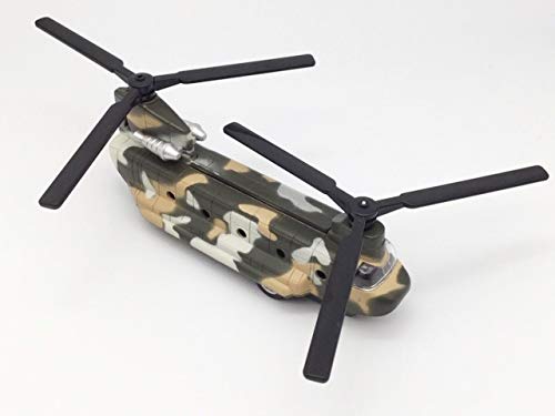 Amazon | 軍用輸送ヘリコプター CH−47 チヌーク ODカモ ミニカー トイ