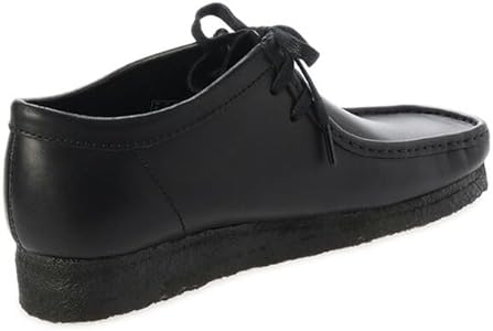 Amazon | Clarks ワラビーORIGINALS WALLABEE Black Leather clarks
