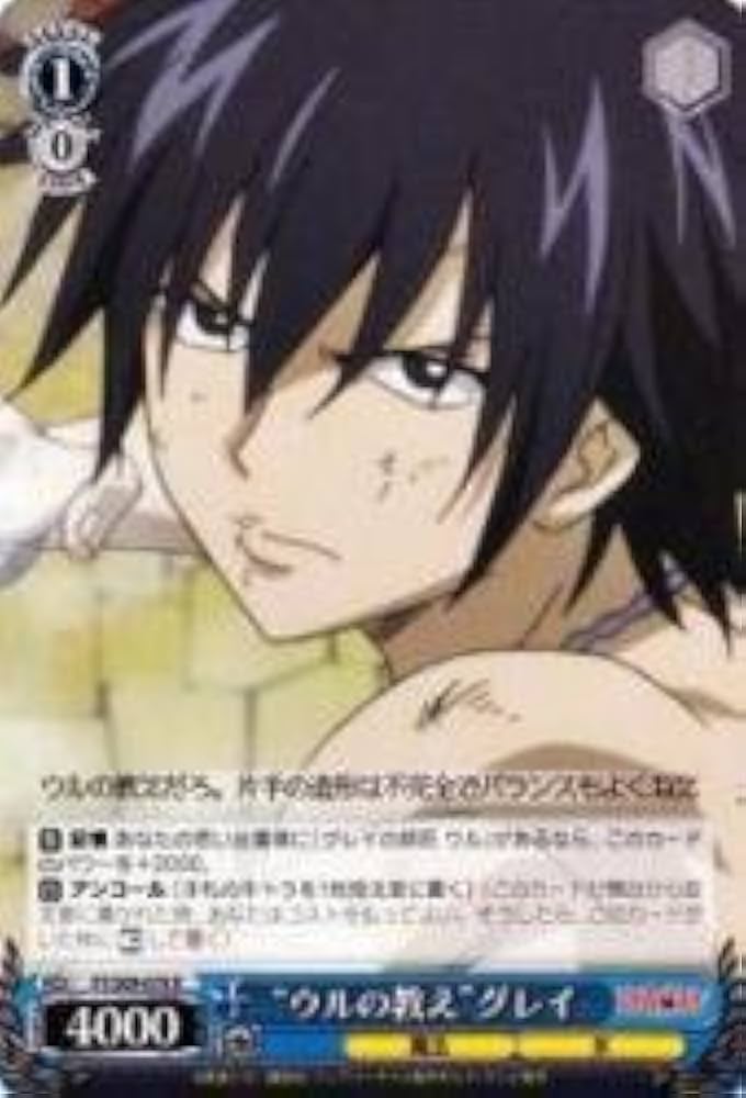 Amazon.co.jp: ヴァイスシュヴァルツ “ウルの教え”グレイ レア FT/S09