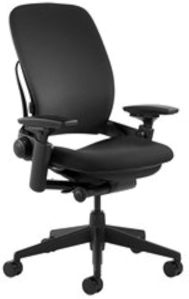 Amazon.com: Steelcase Leap Chair V2 In Black Fabric : Home & Kitchen