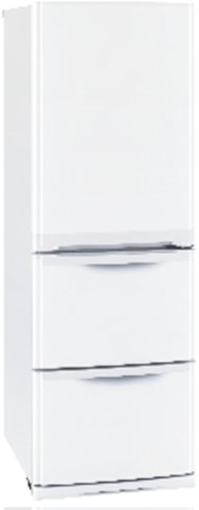Amazon.co.jp: MITSUBISHI 3ドア冷凍冷蔵庫 (380L) MR-CL38N-W