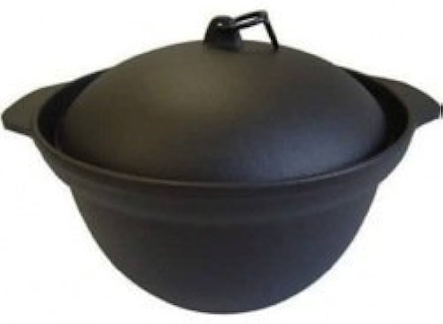 Amazon｜盛栄堂 南部ごはん釜 2合炊 F－450｜ご飯鍋・文化鍋