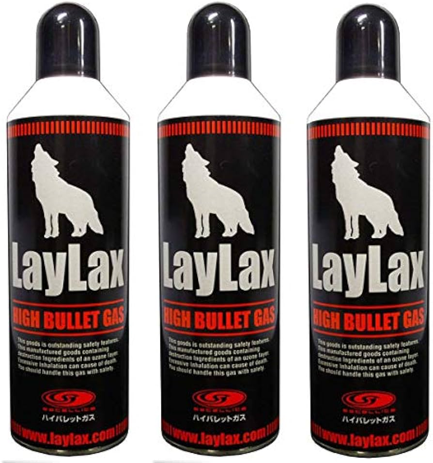 Amazon.co.jp: LayLax ハイバレットガス 460ml HFC152aガス ライラクス