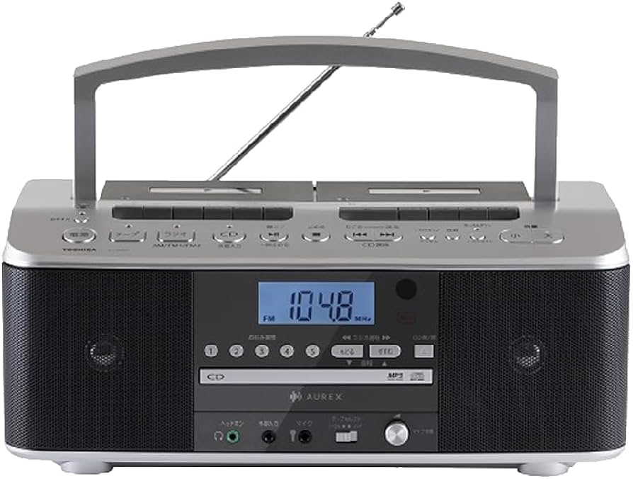 Amazon.co.jp: 東芝 CDラジカセ シルバー TY-CDW991(S) カセットテープ