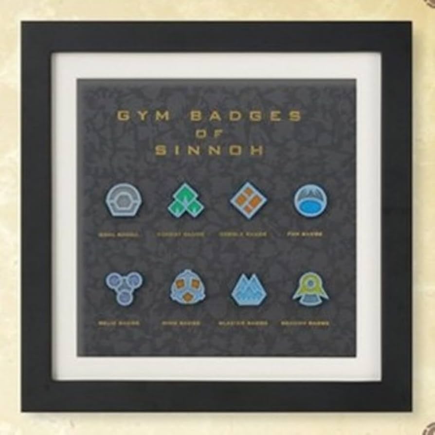 Amazon | ジムバッジコレクションコンプリートセット シンオウ