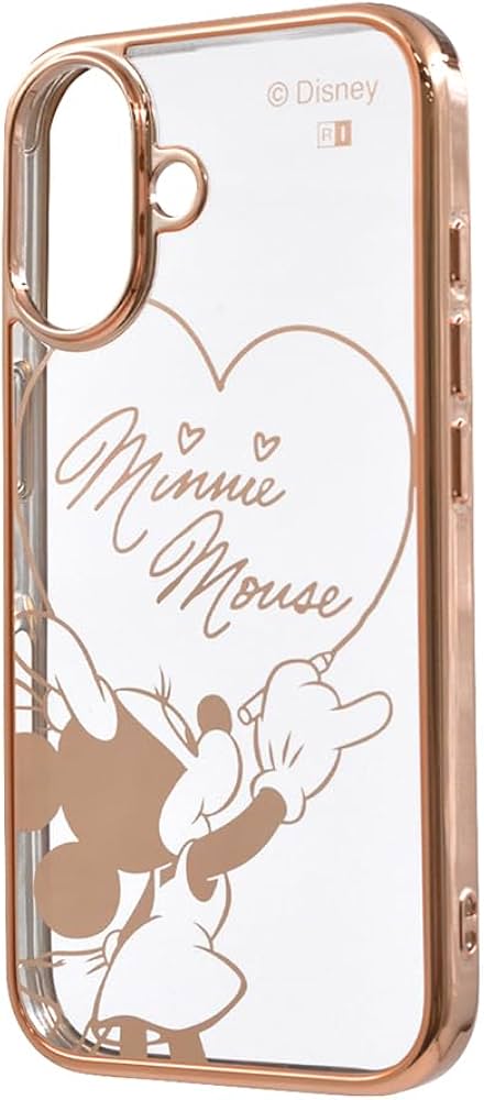 Amazon.co.jp: イングレム iPhone 16 ケース ミニー クリア iPhone16