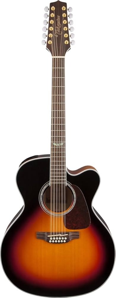 Amazon | Takamine タカミネ GJ72CE-12BSB Jumbo Cutaway 12弦