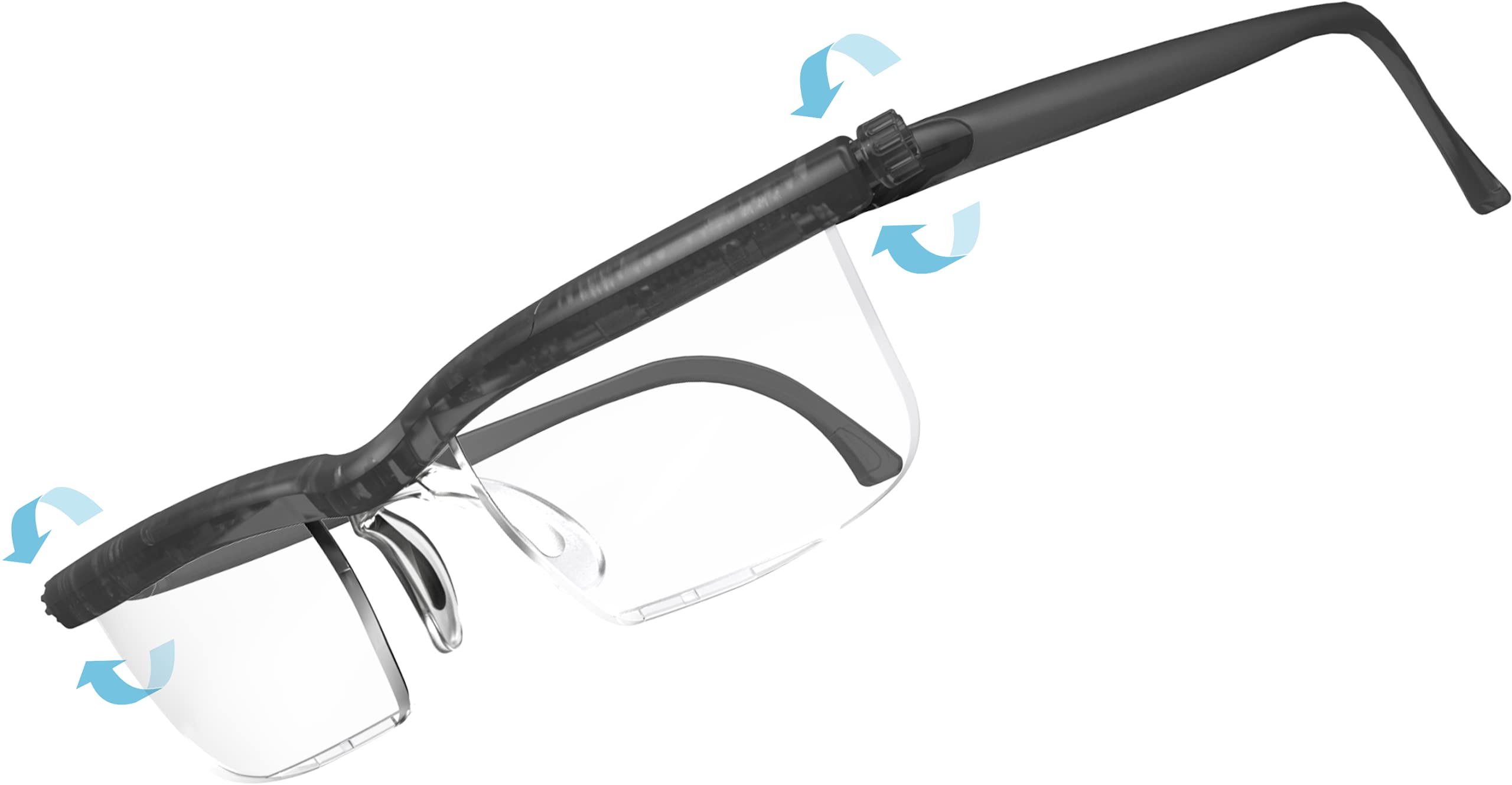 Amazon.co.jp: 【自分で度数調節できるPCメガネ】アドレンズ