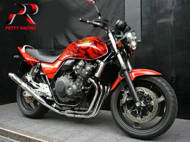 Amazon | PRETTY RACING製 CB400SF REVO nc42 分割式 50.8π (流タイプ1