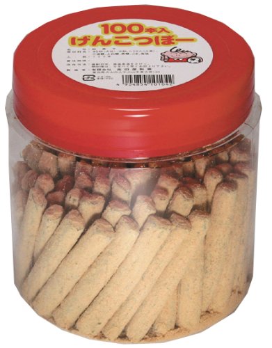 Amazon.co.jp: 高田屋製菓 きなこげんこつぼー 100本 : 食品・飲料・お酒
