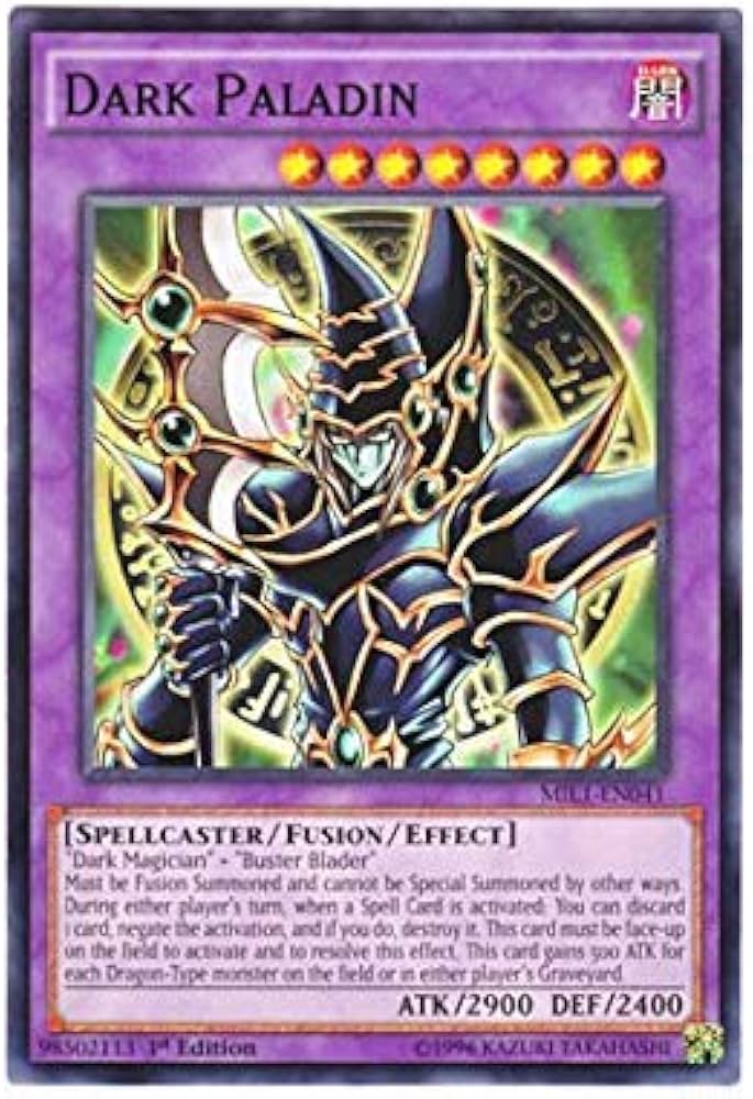 Amazon.co.jp: 遊戯王 英語版 MIL1-EN041 Dark Paladin 超魔導剣士