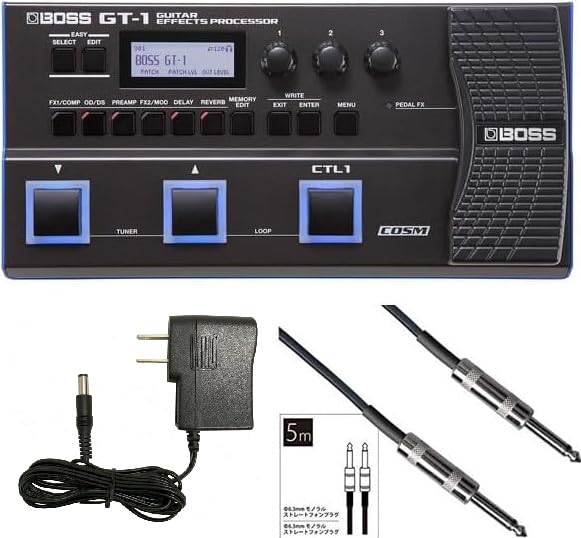 Amazon | BOSS ボス GT-1 マルチエフェクター + 汎用アダプター +