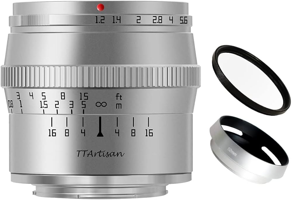 Amazon.co.jp: TTArtisan 50mm F1.2 APS-C マニュアルフォーカス 大
