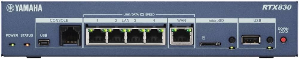 Amazon.co.jp: YAMAHA RTX830 Giga Access VPN Router (Refurbished