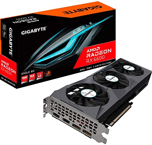 Amazon | Gigabyte Radeon RX 6600 EAGLE 8GB グラフィックカード GV