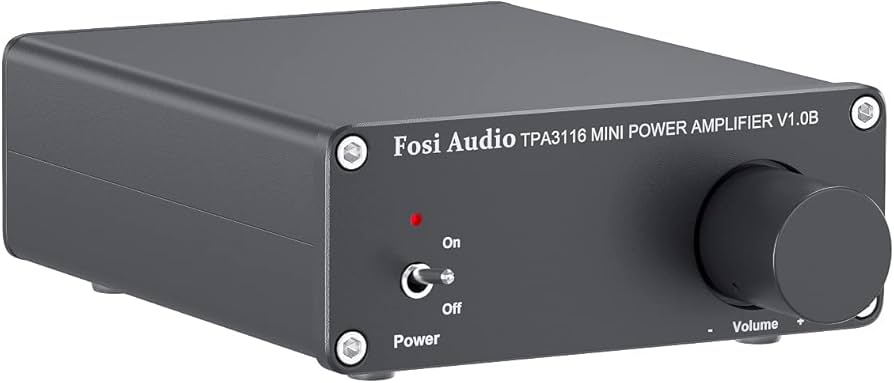 Amazon.co.jp: Fosi Audio V1.0 オーディオアンプ2チャンネル ステレオ
