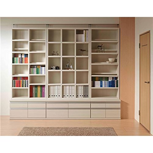 Amazon｜フナモコ コミックシェルフ ハイタイプ 【幅75×180cm