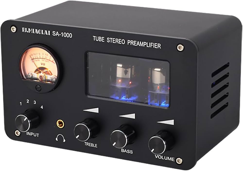 Amazon.co.jp: Xtahdge SA-1000 オーディオマニア真空管プリアンプ