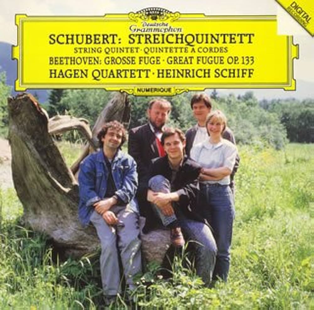 貴重 SP（5枚組）シューベルト 弦楽五重奏曲 プロ・アルテ四重奏団