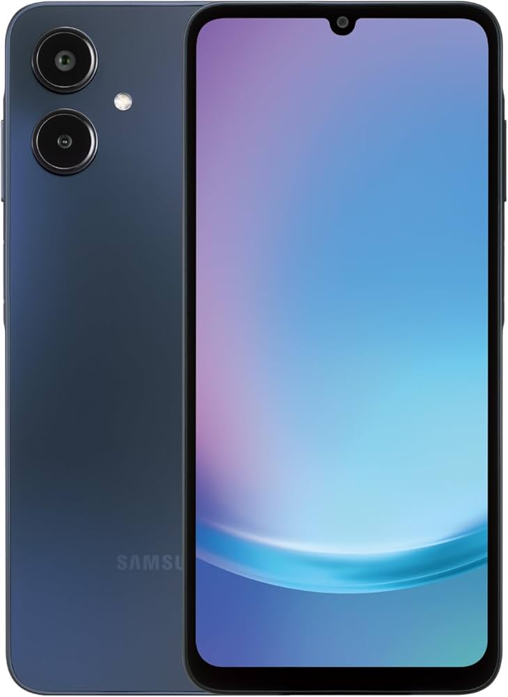 Amazon | Samsung Galaxy A25 5G｜ブルー ブラック｜SIMフリースマホ