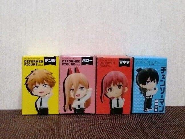 Amazon | チェンソーマン デフォルメ フィギュア 全4種 セット