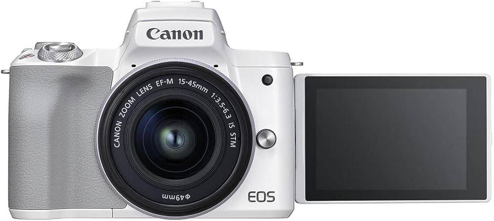 Buy Canon EOS M50 Mark II + EF-M 15-45mm is STM Kit White, Optical