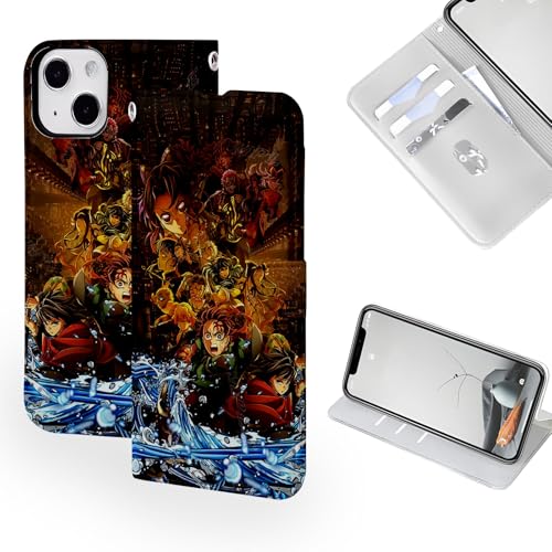 鬼滅の刃 スマホ ケース iphone15ケース 手帳 型 スマホカバー 全機種