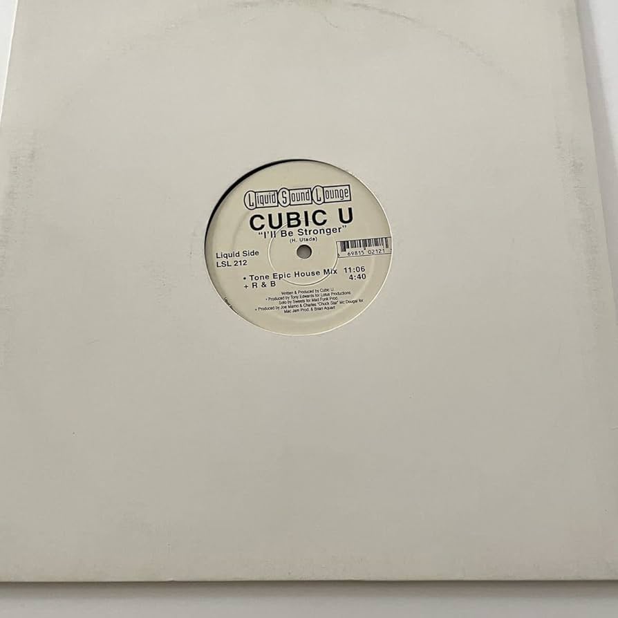 Amazon.co.jp: CUBIC U 宇多田ヒカル HIKARU UTADA I'LL BE STRONGER