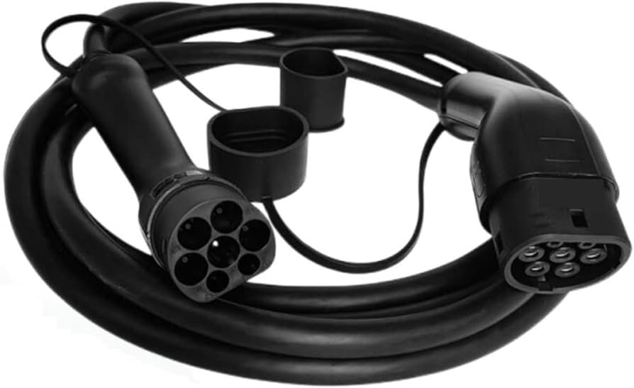 Amazon.co.jp: EV充電ケーブル、 タイプ 2 にタイプ 2 5​​ メートル