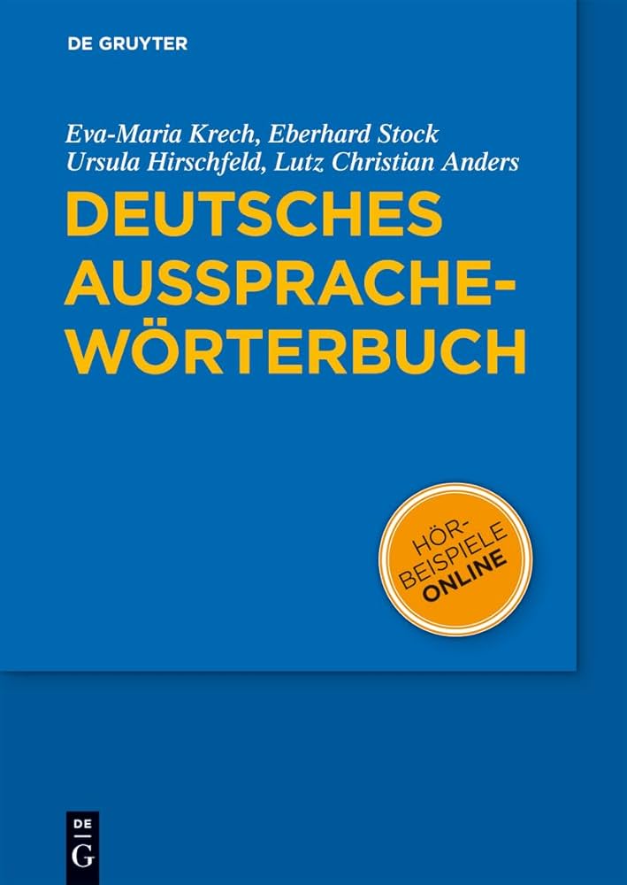 Amazon.com: Deutsches Aussprachewörterbuch (German Edition