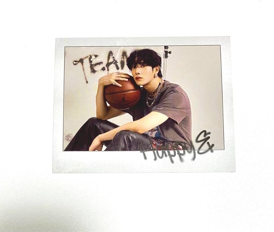 n.SSign メンバー 直筆サイン入 フォト/ブロマイド サイン入りhappy n