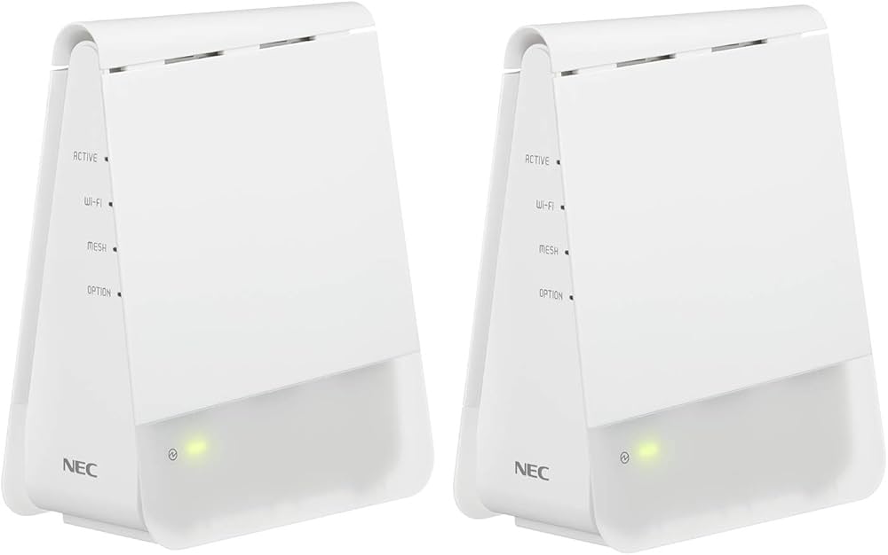Amazon | 【Amazon.co.jp限定】NEC WiFi6 メッシュルーター 親機&中継