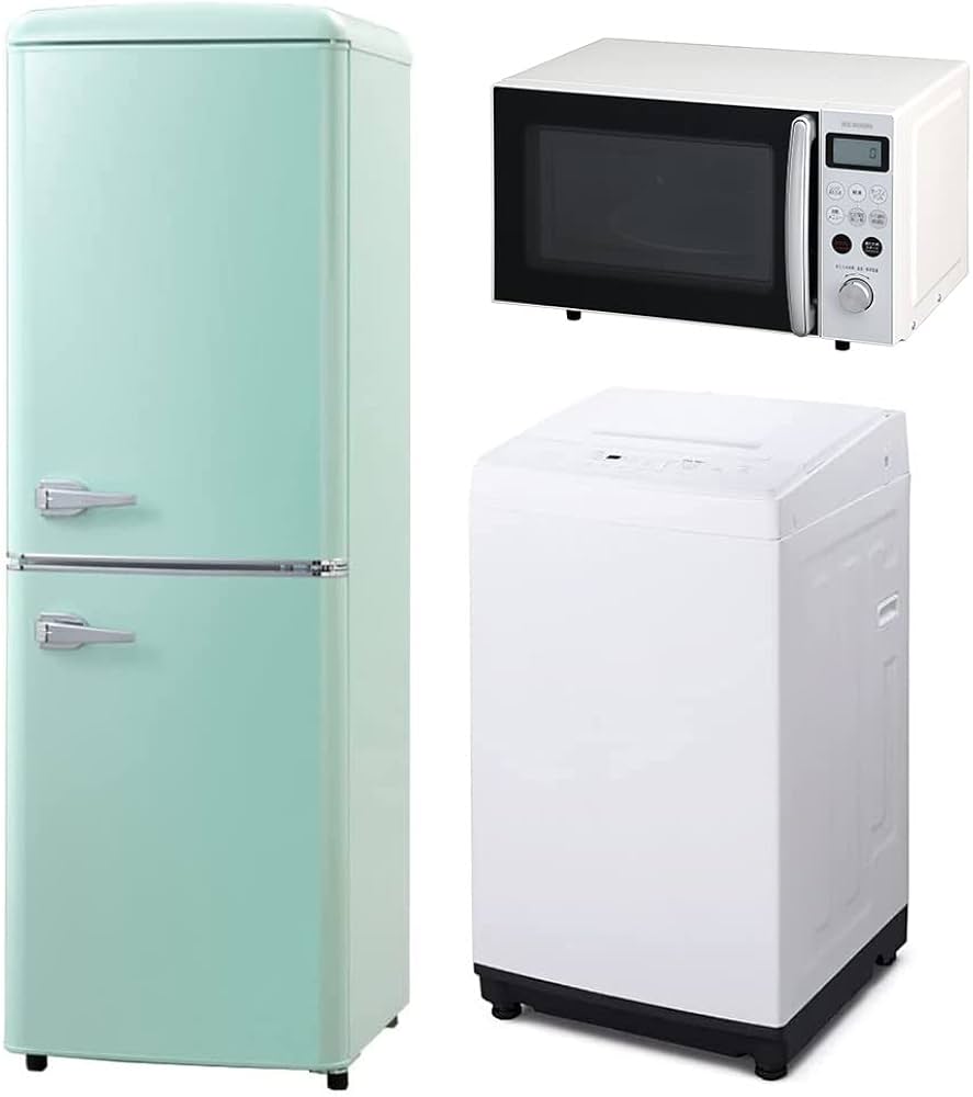 Amazon | アイリスオーヤマ 家電セット 一人暮らし 冷蔵庫 130L 洗濯機