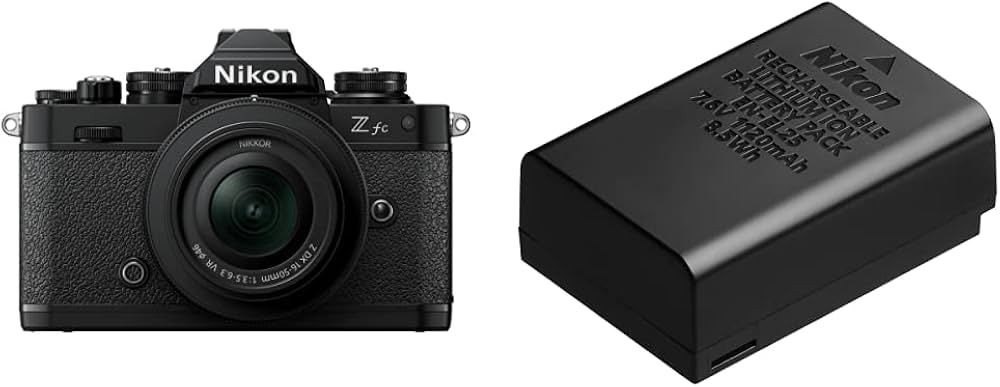Amazon | 【セット】Nikon ミラーレス一眼 Z fc ブラック 16-50 VR
