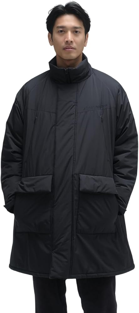 Amazon.co.jp: New Balance MET24 Men's Hooded Padded Monster Parka