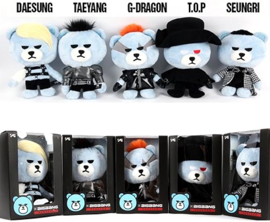 Amazon.co.jp: BIGBANG X KRUNK [MONSTER] VER. BEAR ぬいぐるみ 2015