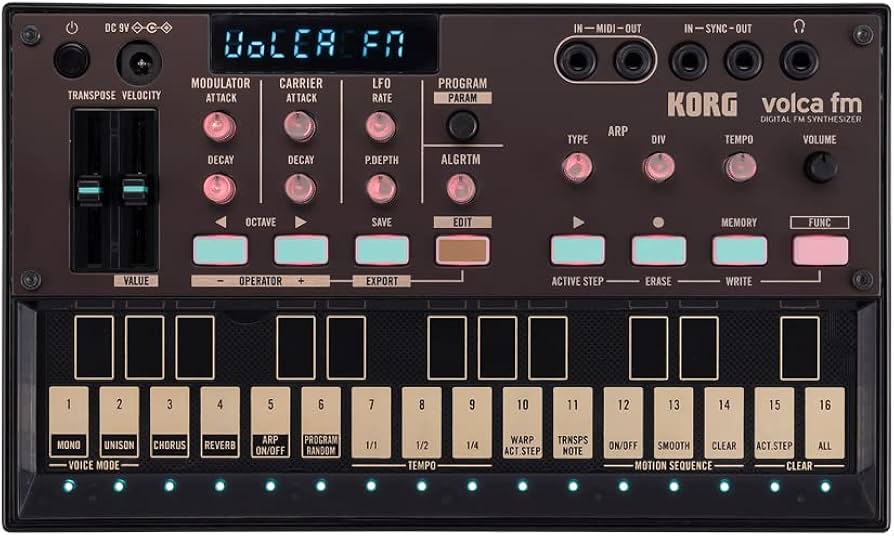 Amazon | KORG コルグ/VOLCA-FM2 (volca fm)【専用ACアダプターセット