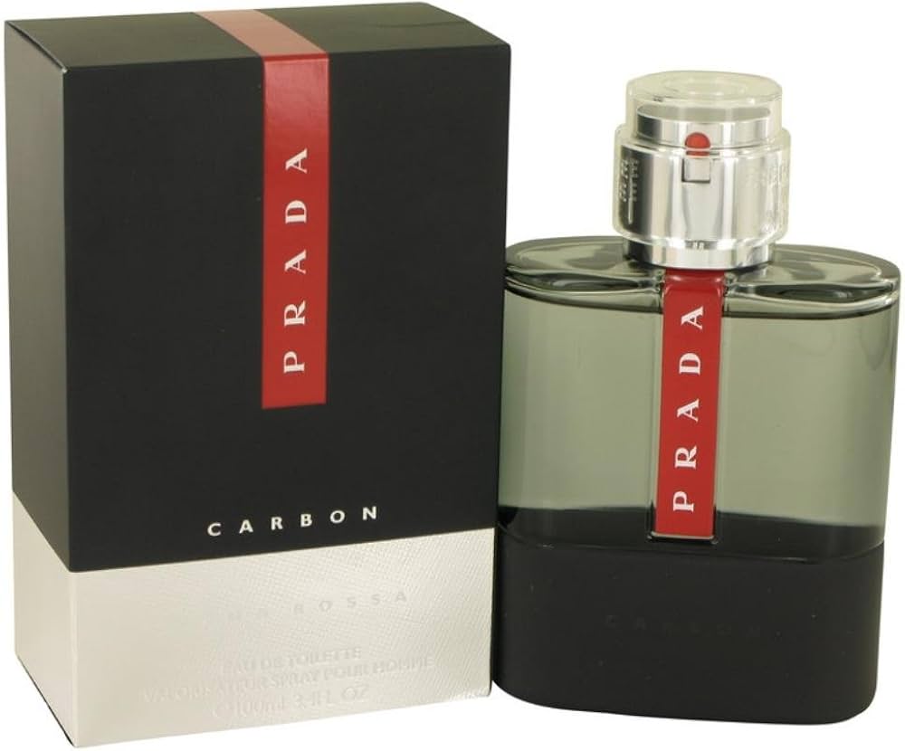 Amazon.com : Prada Luna Rossa CARBON for Men Eau de Toilette Spray