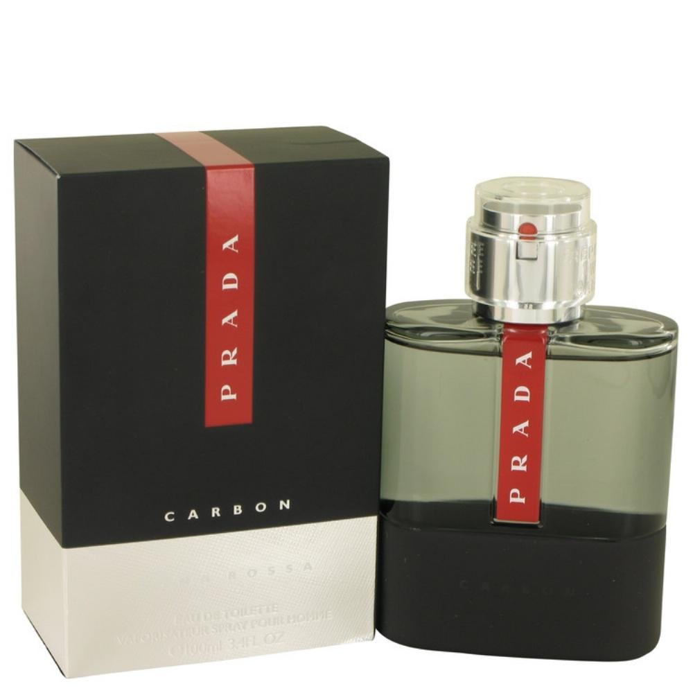 Amazon.com : Prada Luna Rossa CARBON for Men Eau de Toilette Spray