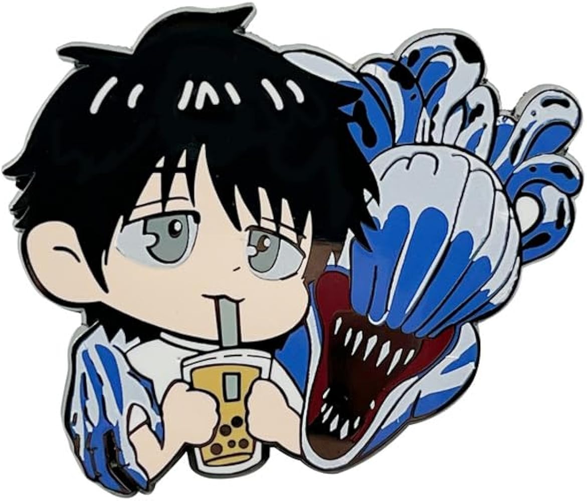 Amazon.com: Okkotsu Yuta Pin, Zinc, No es una piedra preciosa