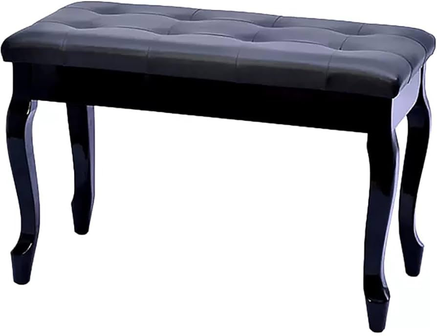 Amazon.co.jp: ピアノ 椅子 2人掛け 楽譜収納付き 木製 ピアノイス