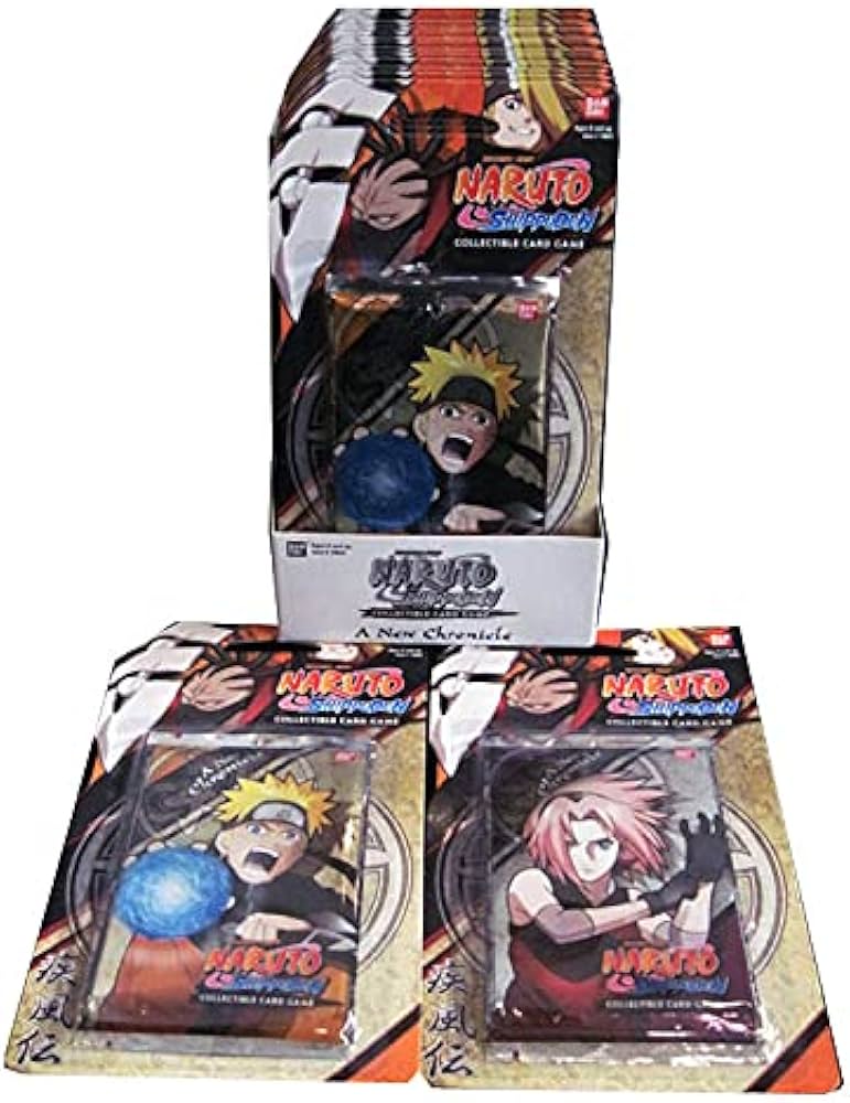 Amazon.com: Naruto A New Chronicle TCG CCG Blister Booster Pack