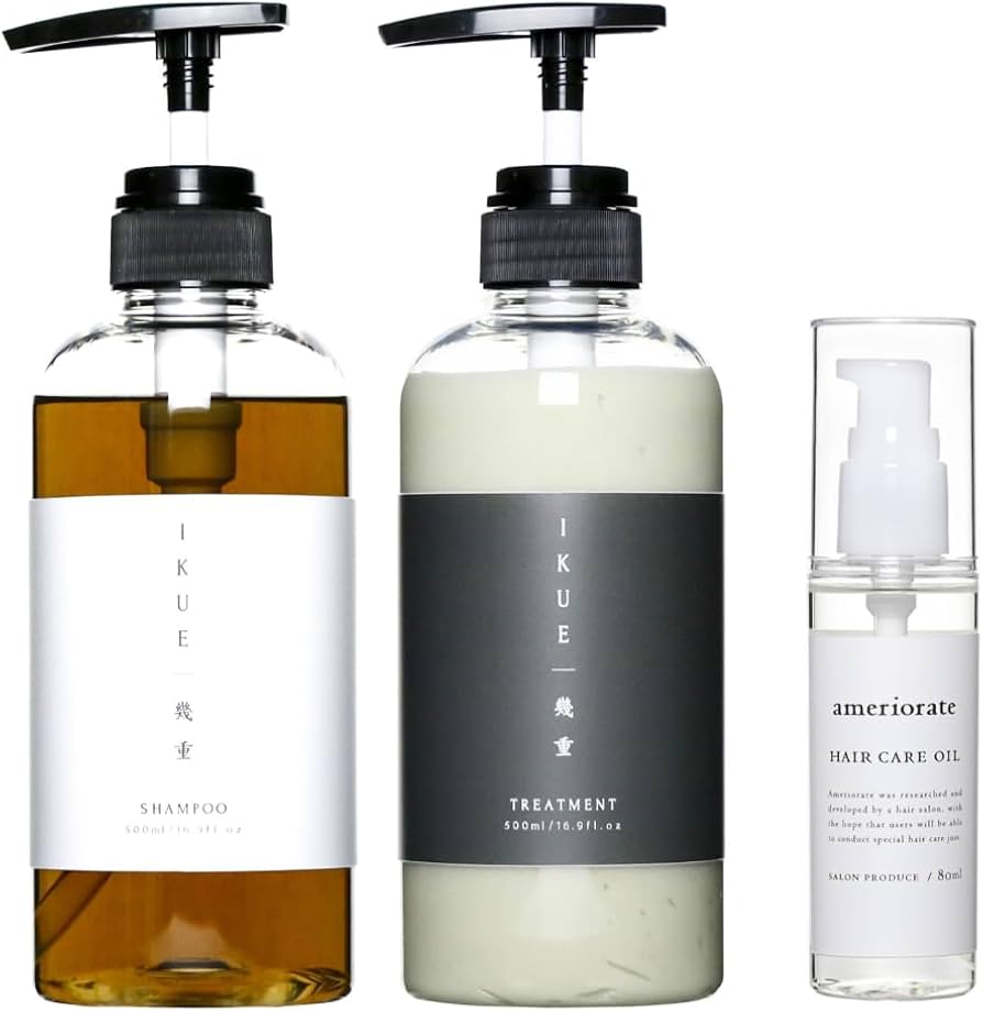Amazon | IKUE 幾重 シャンプー＆トリートメント 500ml セット ＋ ケア