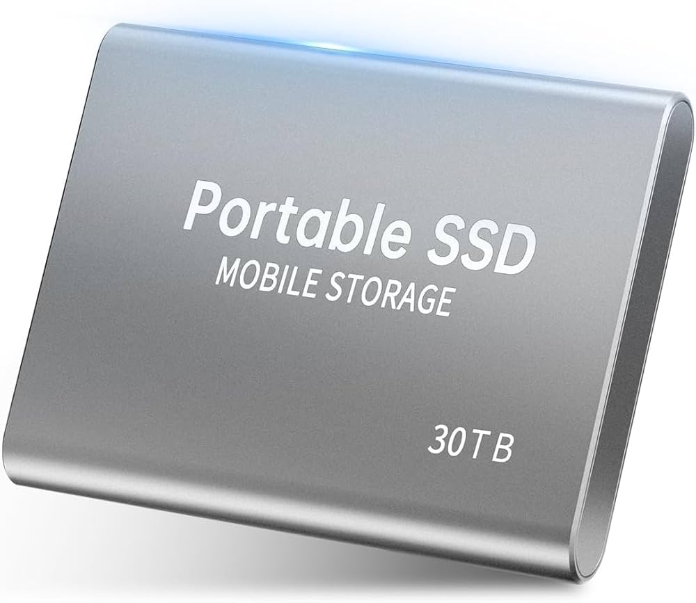 Amazon | 外付け SSD 30TB ポータブルSSD 高速SSD アップグレード 外