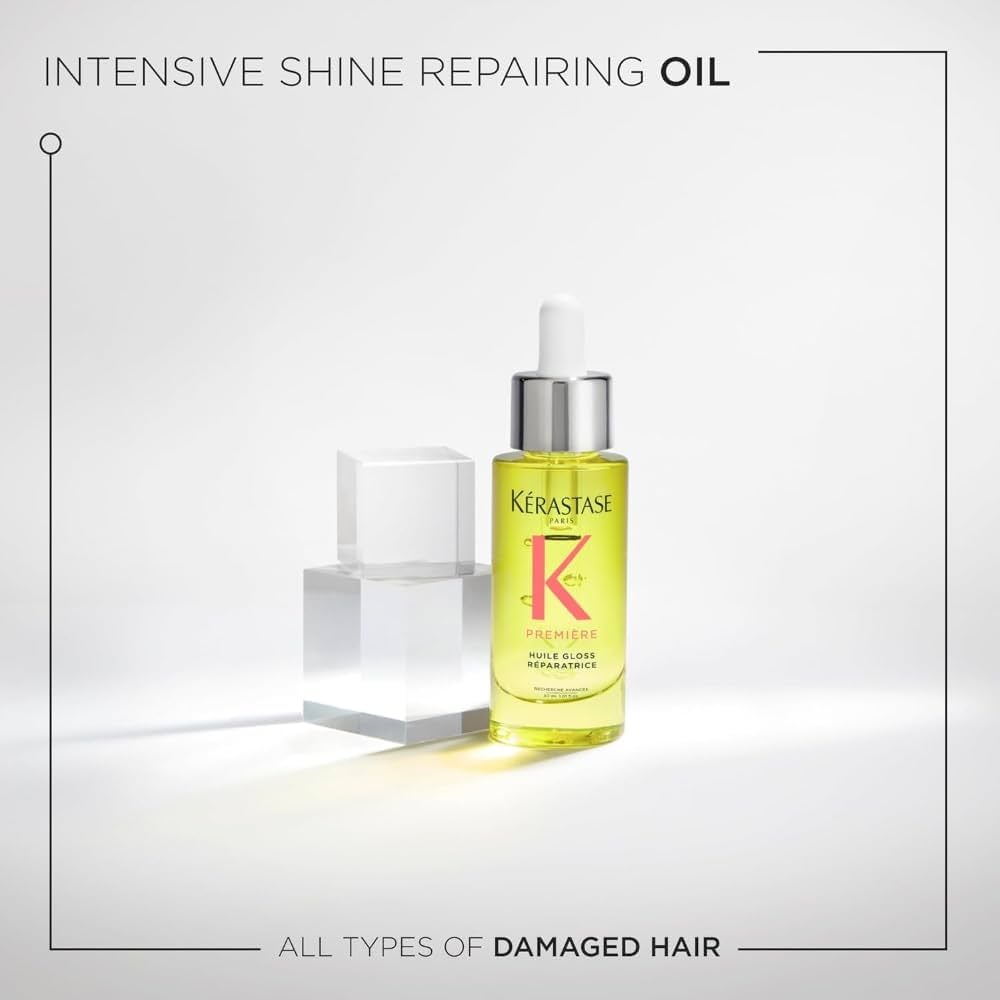 Amazon.com: KÉRASTASE Première, Repairing Gloss Oil, Anti-Fatigue